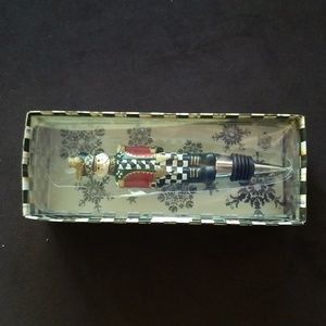 Mackenzie-Childs Nutcracker Bottle Stopper